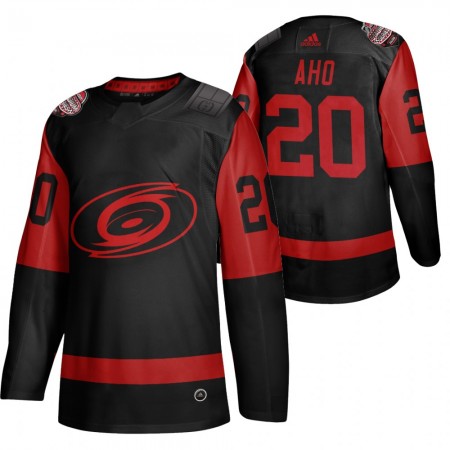 Dresovi Carolina Hurricanes Sebastian Aho 20 Adidas 2021 Stadium Series Authentic - Muške